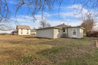 Rear view of house