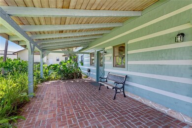 View of front porch