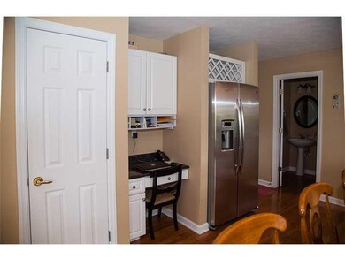 Kitchen. Convenient desk area.