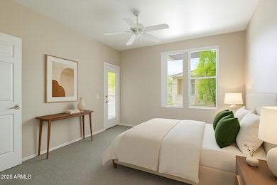 Bedroom Virutally Staged