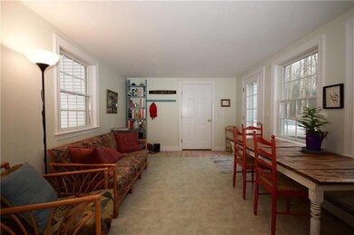 Large mud room facing the garage...