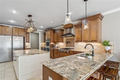 View of the kitchen from the side of the dining ro