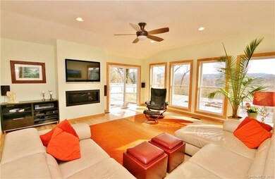 Living room has nice views!