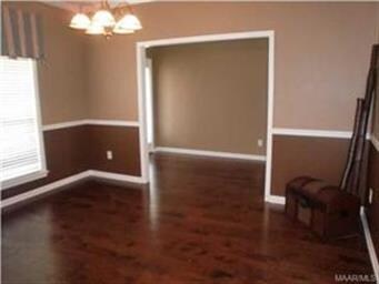 Dining Room with two long walls perfect for large 