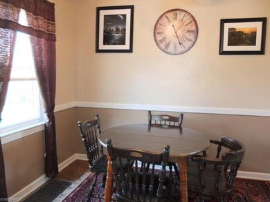 Another view of the formal dining room.