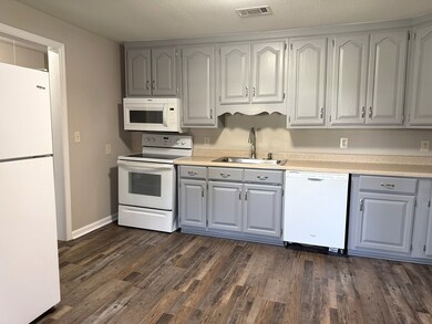 Kitchen view from dining room