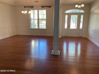 Painted Dining Room Foyer