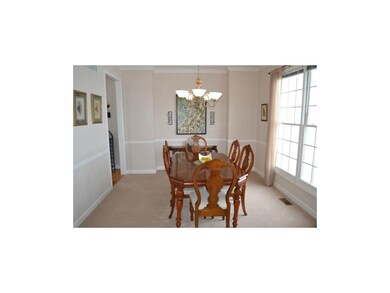 Large, formal dining room