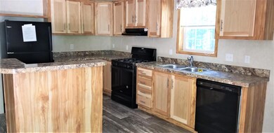 Kichen with an island will sit 3 stools