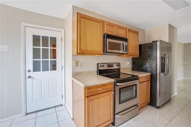 Kitchen and garage door