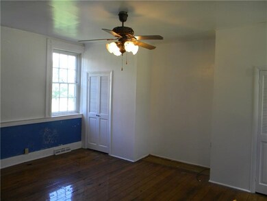 Orginal hardwood floors in spacious rooms