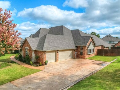 3 car garage with storm shelter