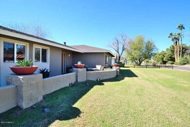 Large, lush Front Yard