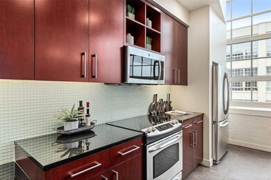 Another view of the kitchen - low maintenance tile
