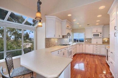 Kitchen With Coastline View