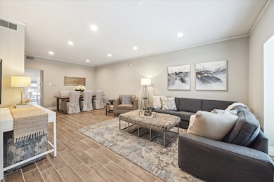 The living space is HUGE!  Plenty of room for both