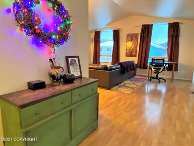 Entry to living room