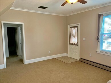 Front entry, Living room