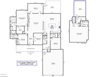 floorplan 113 Sugar Maple Ct