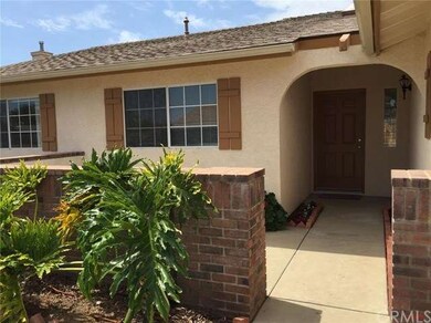 Entryway patio.