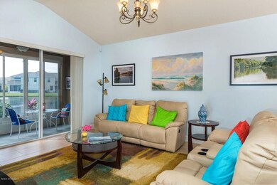 Living room w/ Sliders