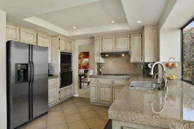 A gourmet kithcen with granite counters....