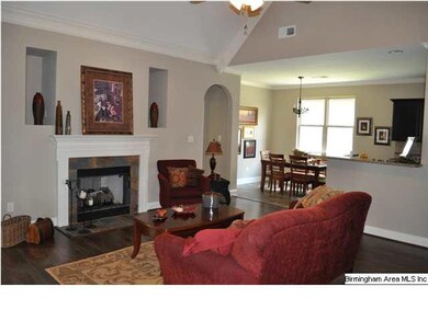 Model home is furnished.