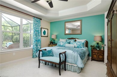 Spacious Master Bedroom with upgraded carpeting.