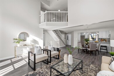 This open floor plan boasts New Luxury Vinyl Plank flooring and Fresh Paint throughout!