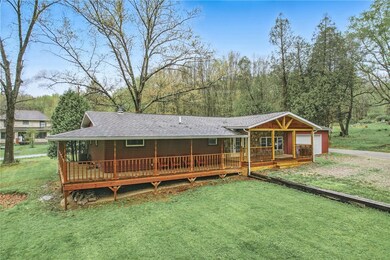 Expansive wrap around porch