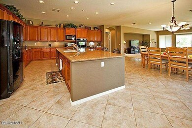 Kitchen opens into Spacious Family Rm
