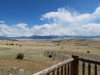 View of the Madison Range from the large east-faci