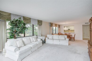 Here you can see the dining area, and open concept