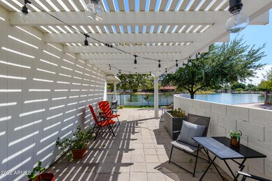 Side patio
