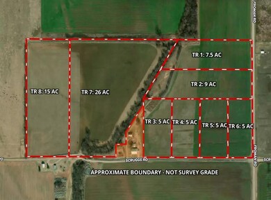 Map / location with property boundaries highlighted