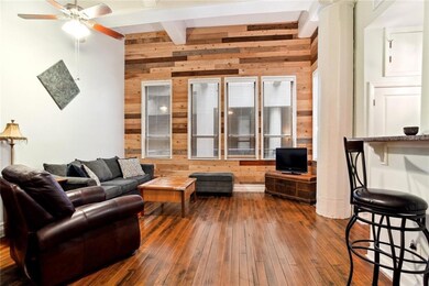 Original pine floors. 