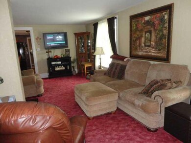 Living Room Coming from the front foyer into the l