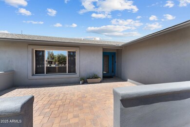 front courtyard
