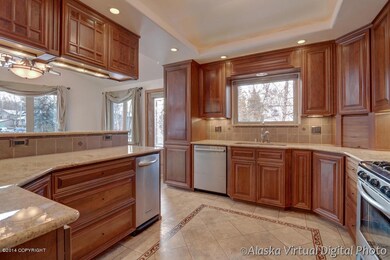 Gourmet kitchen