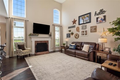 Family Room w/ Cathedral Ceilings