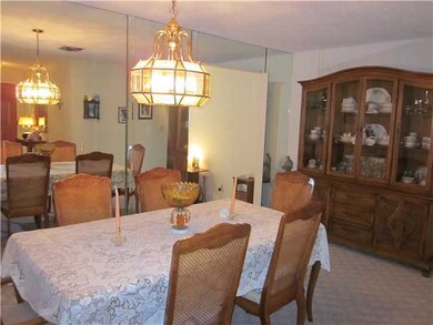 Dining Room. Large Dining Area Leads to Family Roo