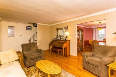 Roomy formal living room.