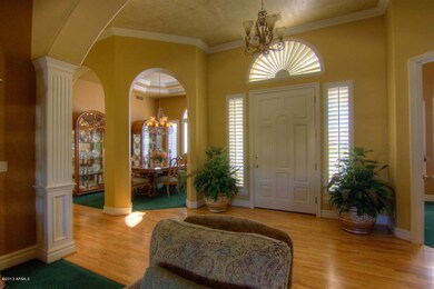 Living Room to Entry & Dining Room