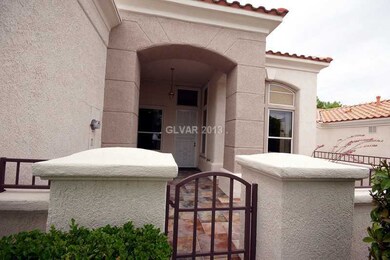 Facade/Exterior Front. GATED FULLY TILED COURTYARD