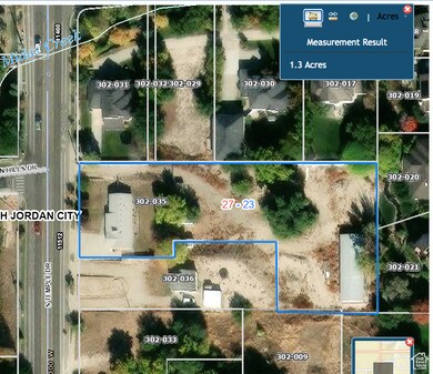 Aerial view of property's location.