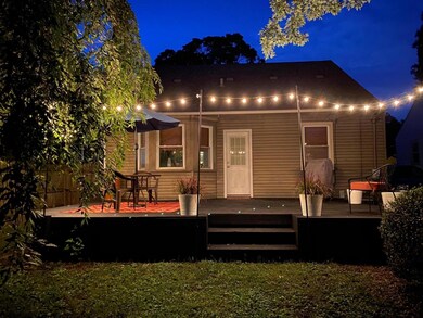 Richards Deck at night