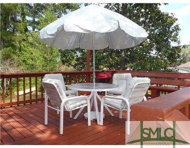 Patio/Deck. Most of your time will be spent on thi