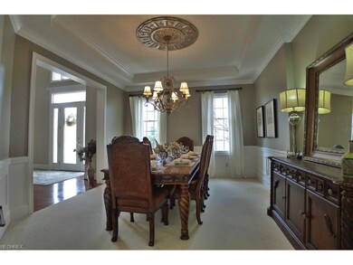 Bright dining room