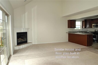 Great Room - Similar house and floor plan built in