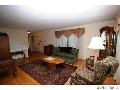 Living Room. Large front living room with hardwood